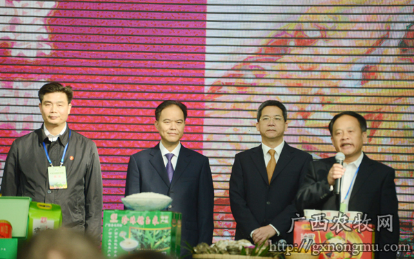 广西14个市市长在农交会上推广本市名优农产品（三）